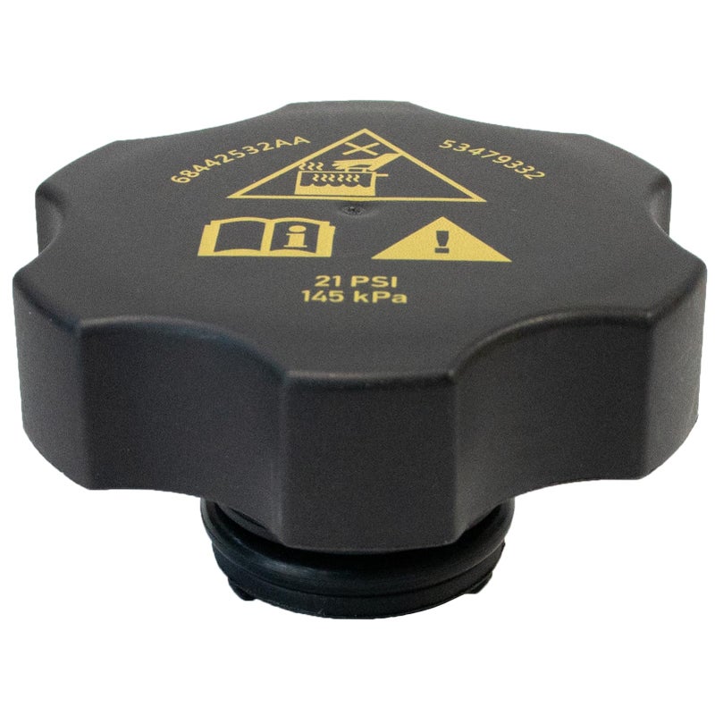 AUPARTIK Radiator Coolant Reservoir Recovery Cap 68442532AA for 2013-2021 Ram 1500 2500 3500 4500 5500 for Chrysler for Dodge for Jeep Compass Cherokee Renegade Grand Cherokee Durango  More - Image 2